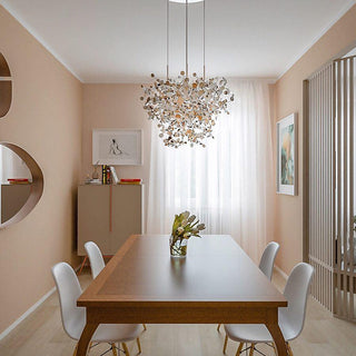 Lustra Lampe Suspendue Disque Nuage