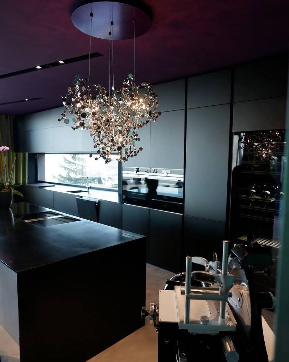 Vianaria Lampe Suspendue Disque Nuage