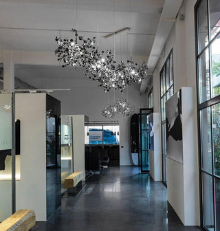 Lustra Lampe Suspendue Disque Nuage