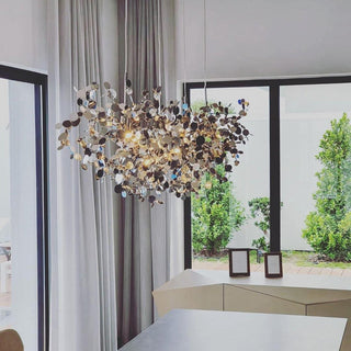 Lustra Lampe Suspendue Disque Nuage