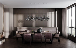 Lustra Lampe Suspendue Disque Nuage