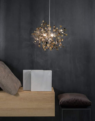Lustra Lampe Suspendue Disque Nuage