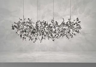 Lustra Lampe Suspendue Disque Nuage