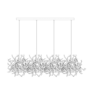 Lustra Lampe Suspendue Disque Nuage