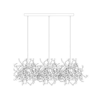 Lustra Lampe Suspendue Disque Nuage