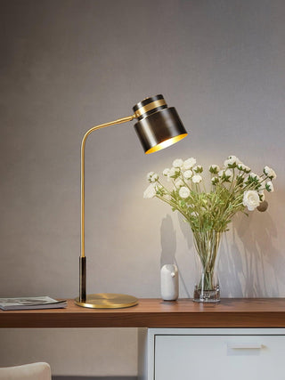 Zorase Lampe de Table en Laiton Industriel