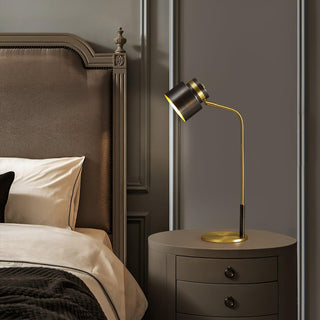 Zorase Lampe de Table en Laiton Industriel
