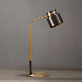 Zorase Lampe de Table en Laiton Industriel