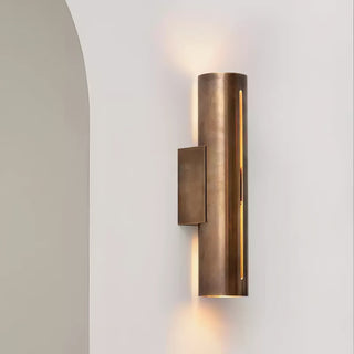 Avsilara Applique Murale Cylindre Laiton Minimaliste Moderne-Luire