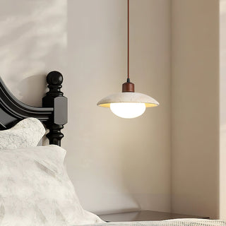 Onorarae Dôme-Abat-Jour Travertin Pendentif Lumière