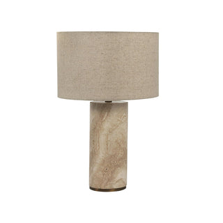 Vonoryra Lampe de Table en Travertin