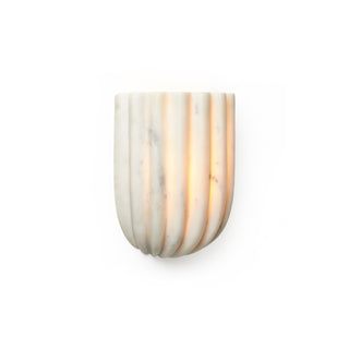Tinduvys Lampe Murale Flûtée En Marbre Ariel Simple Élégance