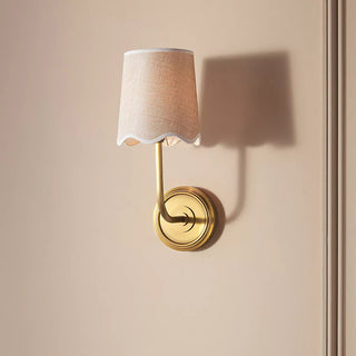 Sifuvyo Lampe Murale En Tissu Et Métal Minimaliste Moderne