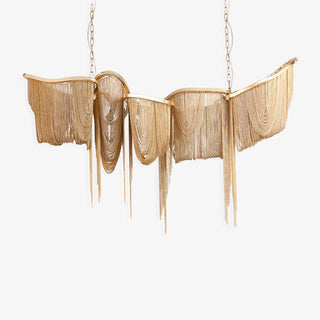 Solara Lustre Franges Dorées