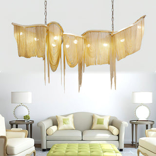 Solara Lustre Franges Dorées