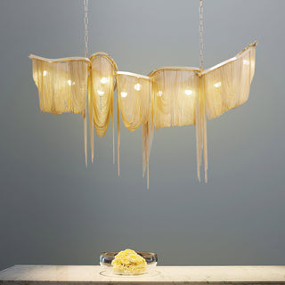 Solara Lustre Franges Dorées