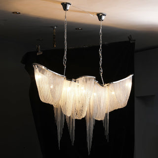 Solara Lustre Franges Dorées