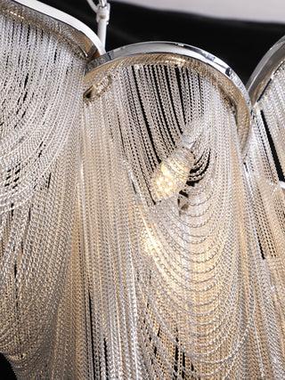 Solara Lustre Franges Dorées