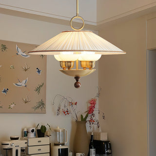Umbera Suspension à Abat-Jour Plissé