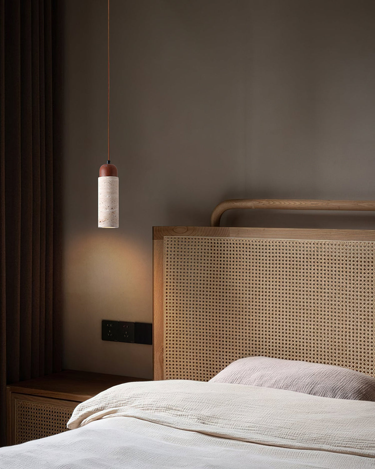 Arlene Pendant Lamp, Model C, showcasing its proportions.