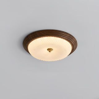 Ivvaros Lampe de Plafond en Verre Art Nordique Premium
