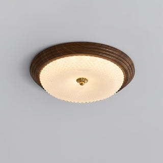 Ivvaros Lampe de Plafond en Verre Art Nordique Premium