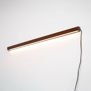 Lustra Wall Lamp Linear Wood Plug In-Luire