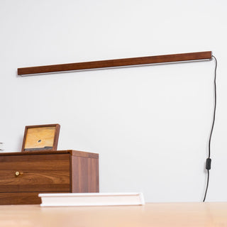 Lustra Wall Lamp Linear Wood Plug In-Luire