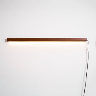 Lustra Wall Lamp Linear Wood Plug In-Luire