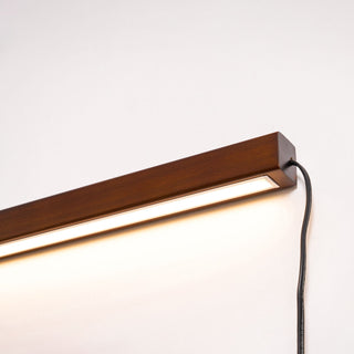Lustra Wall Lamp Linear Wood Plug In-Luire