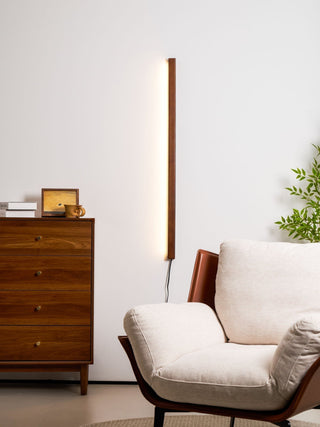 Lustra Wall Lamp Linear Wood Plug In-Luire