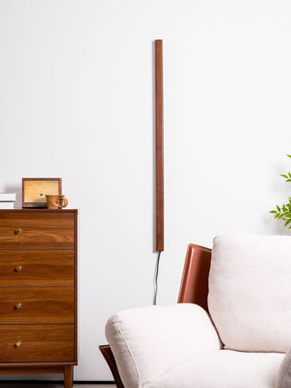 Lustra Wall Lamp Linear Wood Plug In-Luire