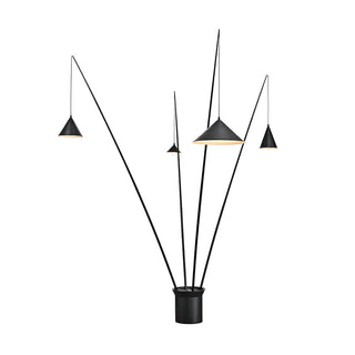 Canorara Lampadaire Multi-Braç Noire