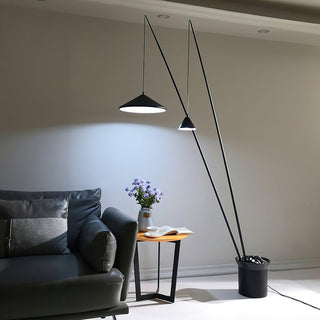 Canorara Lampadaire Multi-Braç Noire
