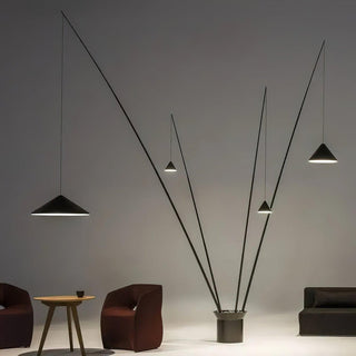 Canorara Lampadaire Multi-Braç Noire