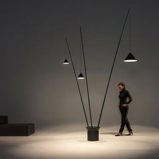 Canorara Lampadaire Multi-Braç Noire