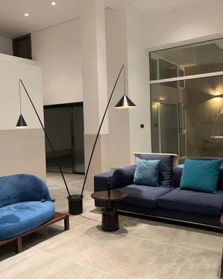 Canorara Lampadaire Multi-Braç Noire
