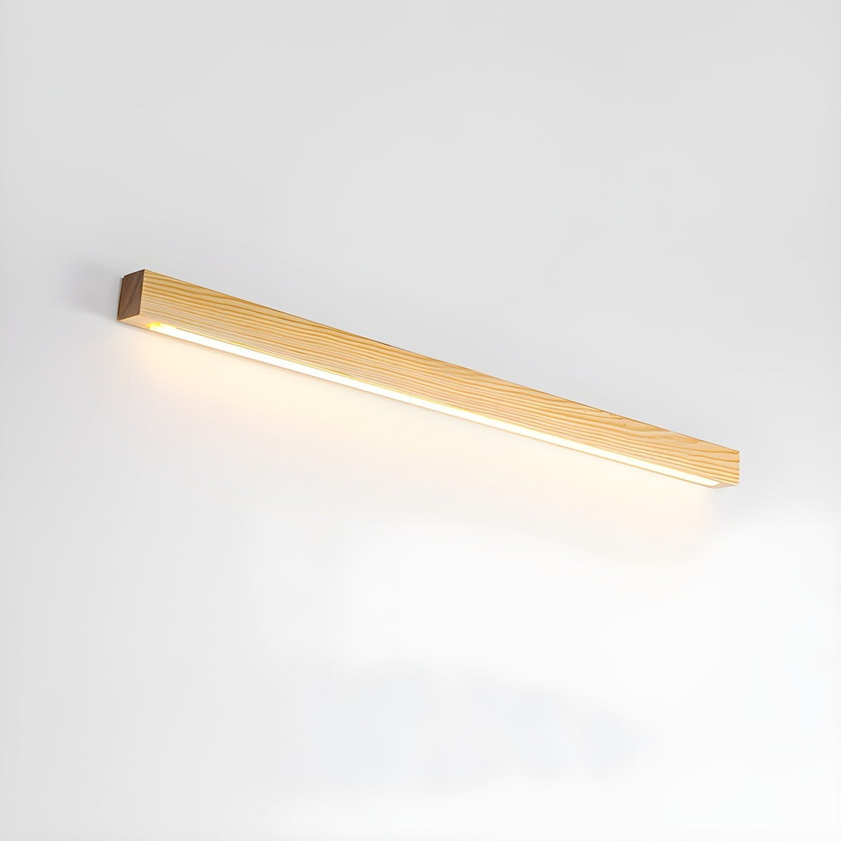 Seveny Applique Murale Linéaire Bois et LED Design Minimaliste-Cielum