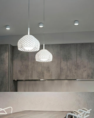 Ilsolion Créativité Individuelle Plastique Pendentif Lampe