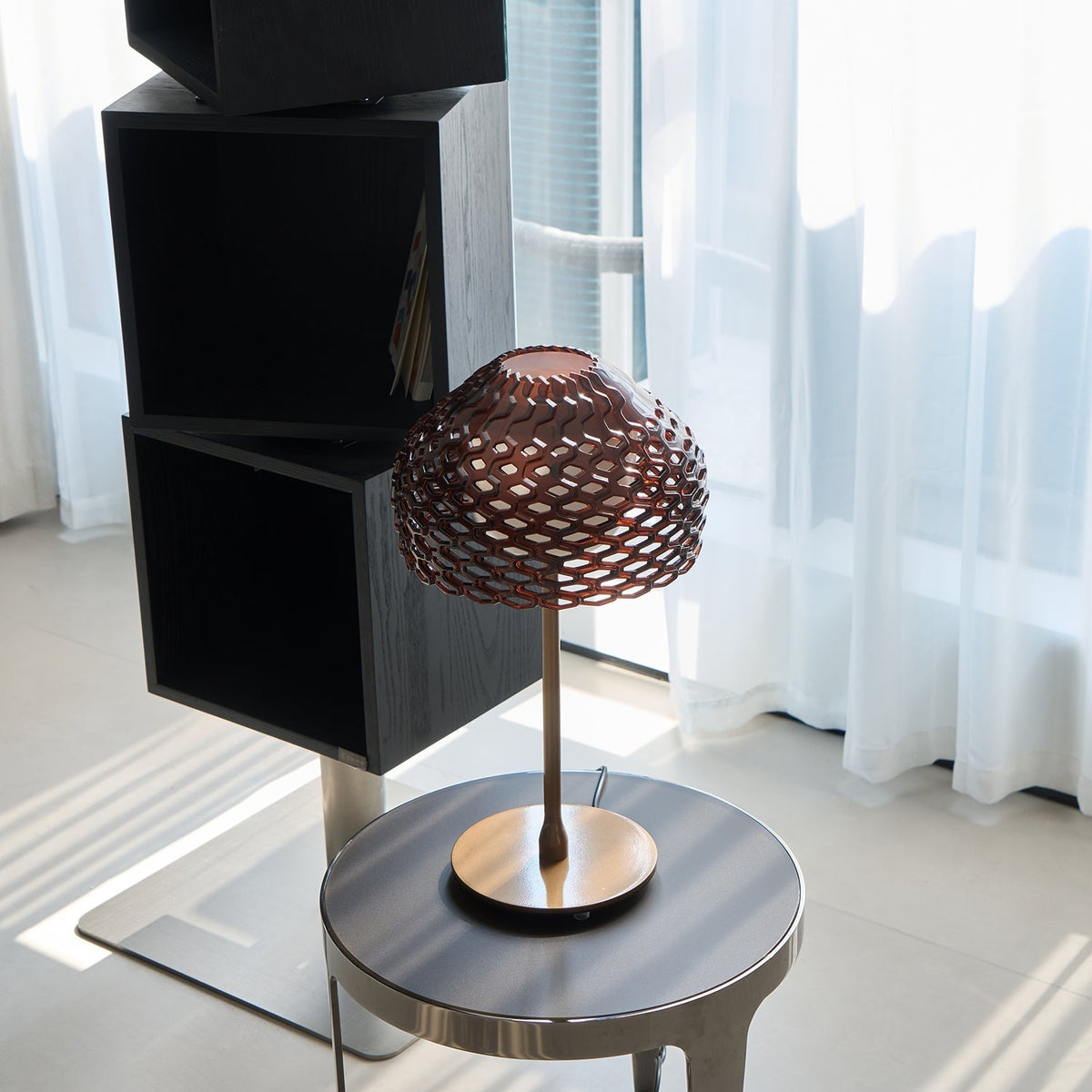 Vintace Lampe de Table en Plastique Industriel