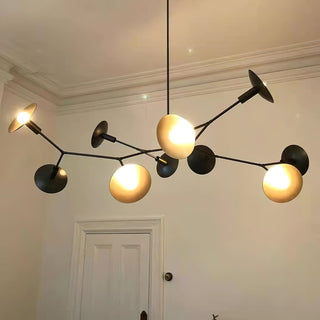Tinduvyo Lustre Métal Verre Minimaliste Moderne