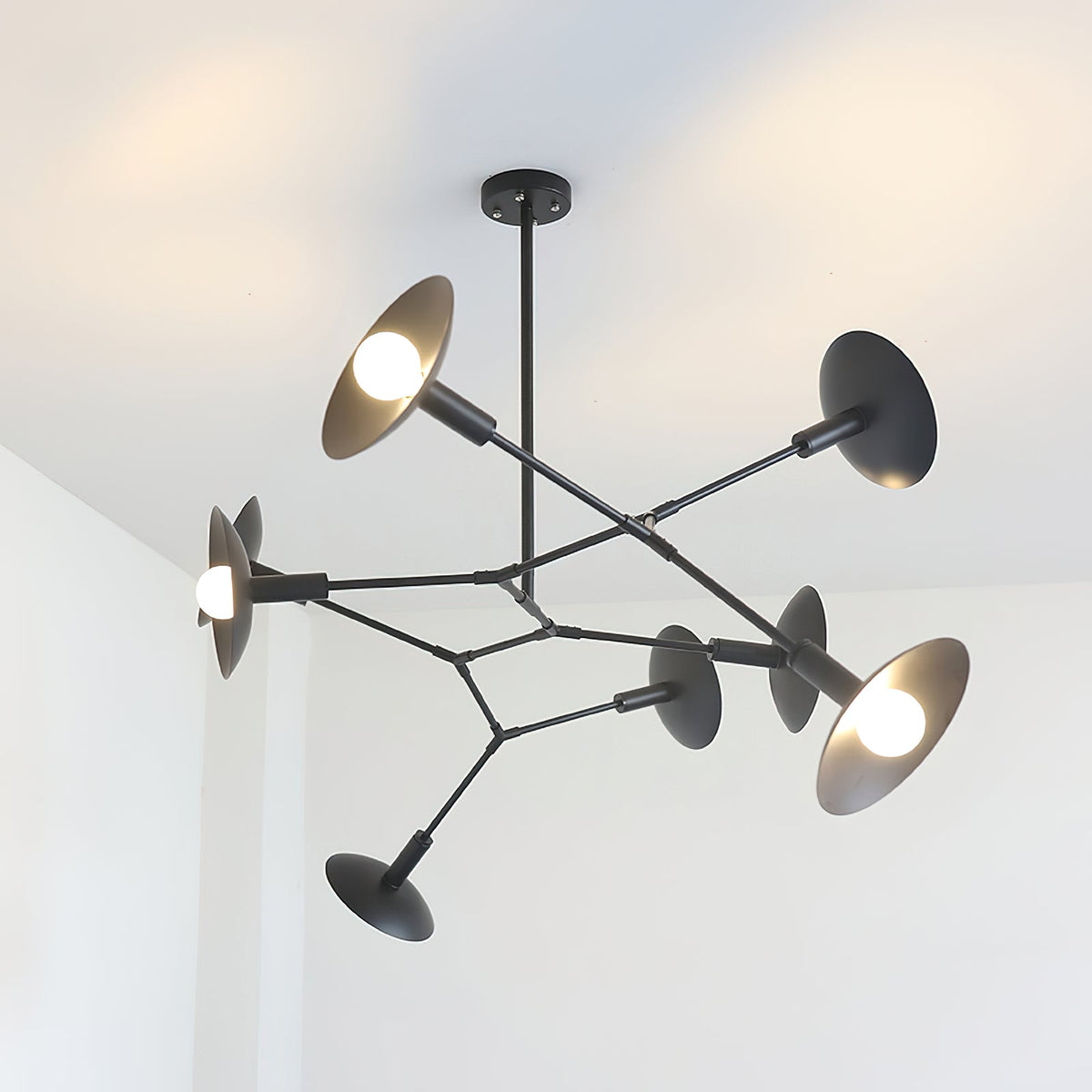 Tinduvyo Lustre Métal Verre Minimaliste Moderne