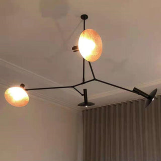 Tinduvyo Lustre Métal Verre Minimaliste Moderne