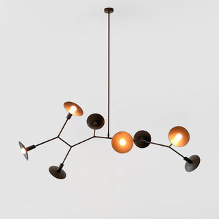 Tinduvyo Lustre Métal Verre Minimaliste Moderne