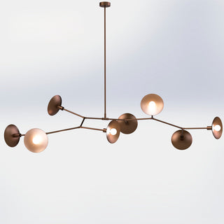 Tinduvyo Lustre Métal Verre Minimaliste Moderne