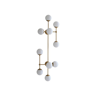 Ulfuvyo Lampe Murale En Verre Et Métal Minimaliste Moderne