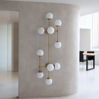 Ulfuvyo Lampe Murale En Verre Et Métal Minimaliste Moderne