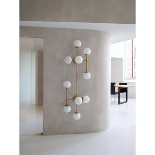 Ulfuvyo Lampe Murale En Verre Et Métal Minimaliste Moderne