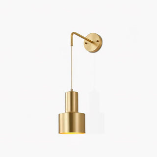 Alvina Applique Murale Moderne Minimaliste en Laiton