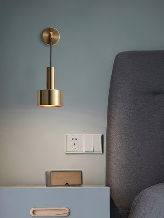 Alvina Applique Murale Moderne Minimaliste en Laiton